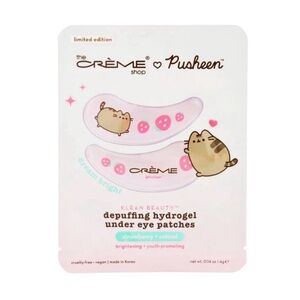 Creme Shop x Pusheen Depuffing Hydrogel Under Eye Strawberry Retinol Patches Set